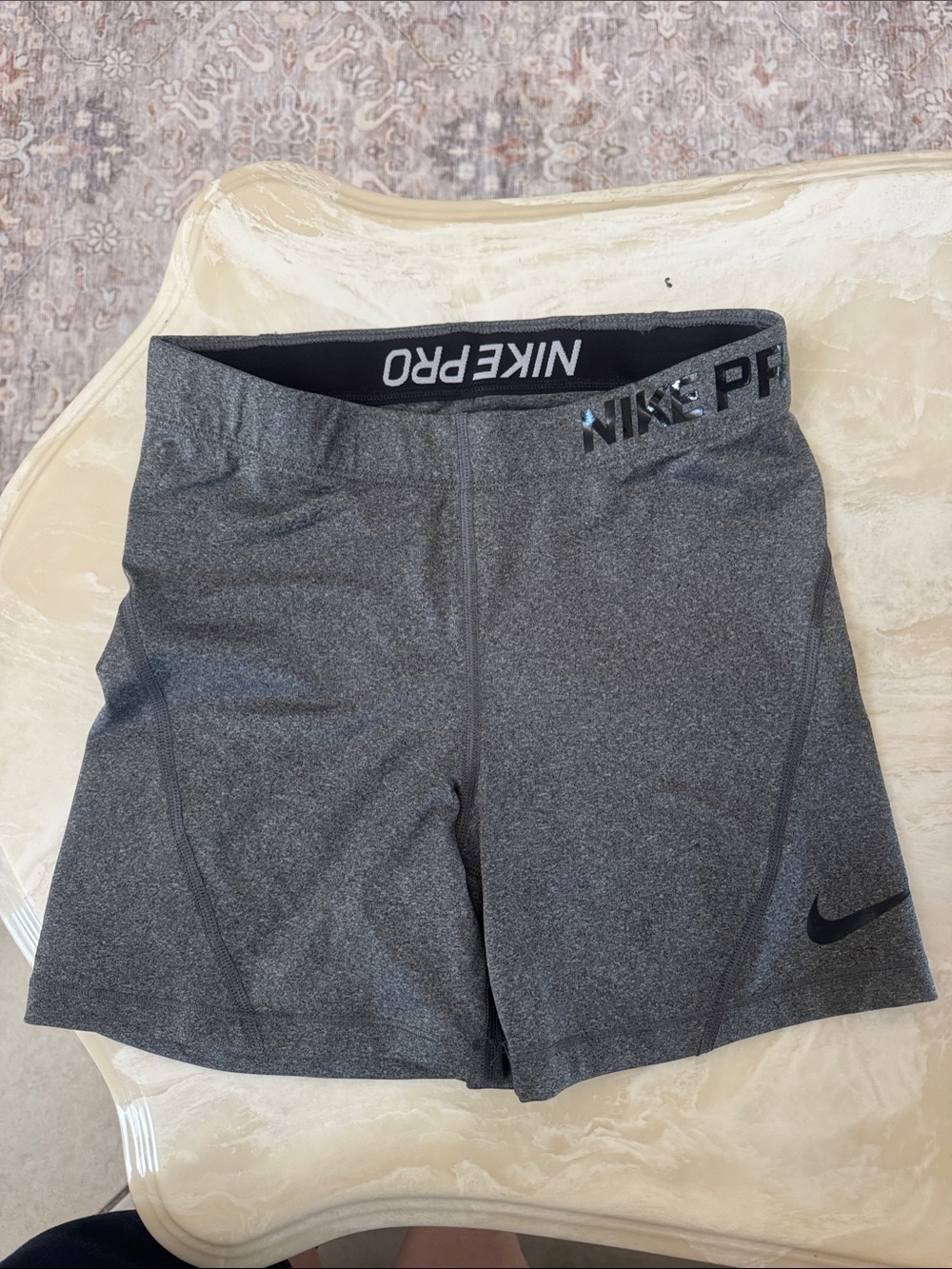 Nike Gray Pro Women’s Bike Shorts
